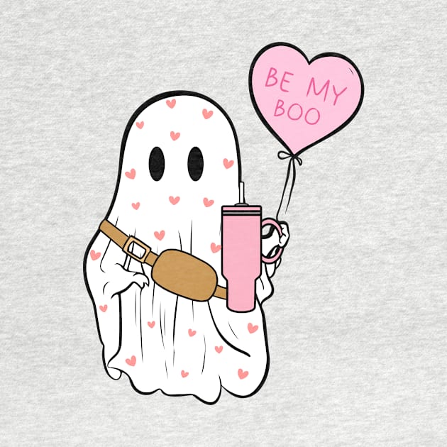 Be My Boo Boujee Cute Ghost Love by Nessanya